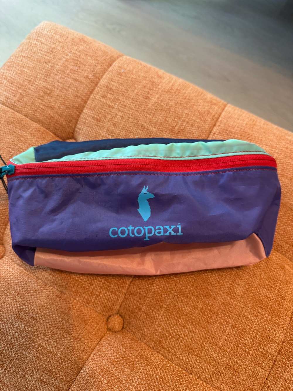 cotopaxi Purple, Teal & Red Colorblock Nylon Pouch New!!!